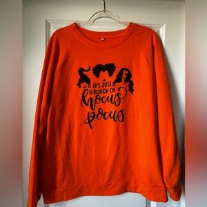 Hocus Pocus Graphic Sweatshirt - Orange
